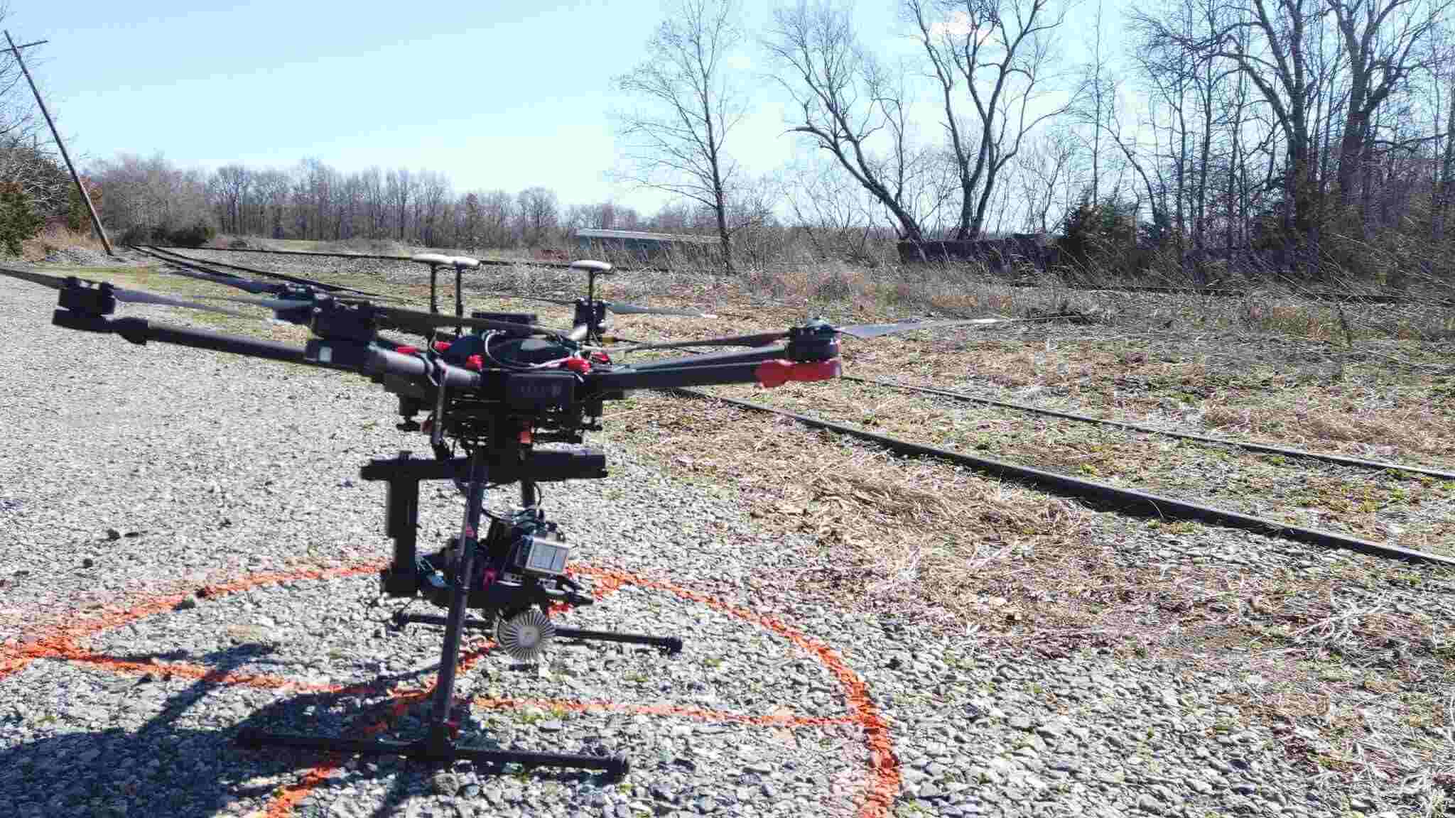360 Rail Services Geospatial Mapping Drone